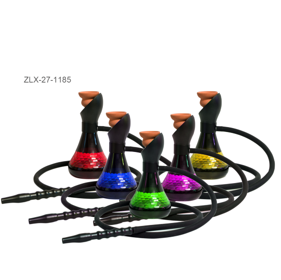 Exquisite wookah stainless steel cigarette charcoal mini hookah