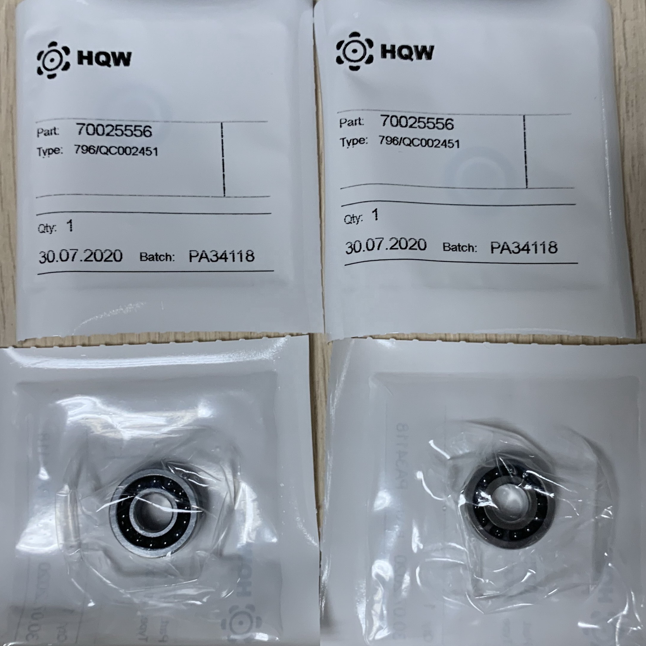 HQW 796/QC002451 подшипники для реактивные турбины