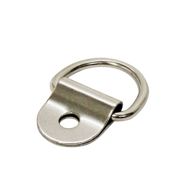 Marine Boat 316 Stainless Steel D Ring Pad Eye D-Ring 1/8'' Pin Hole