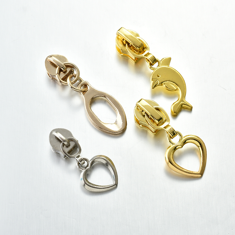 Factory Direct Sales Auto Lock Zipper Sliders For Making Bags
