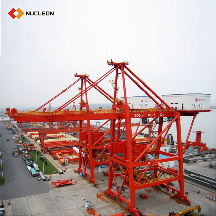 QC модель 55 тонн корабль-к-Шор двойная тележка Quay кран