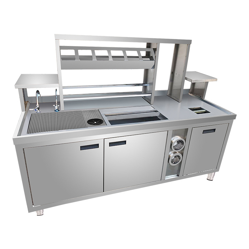 High Quality Bubble Tea Equipment Bar Milk Tea Counter for Bubble Tea Shop