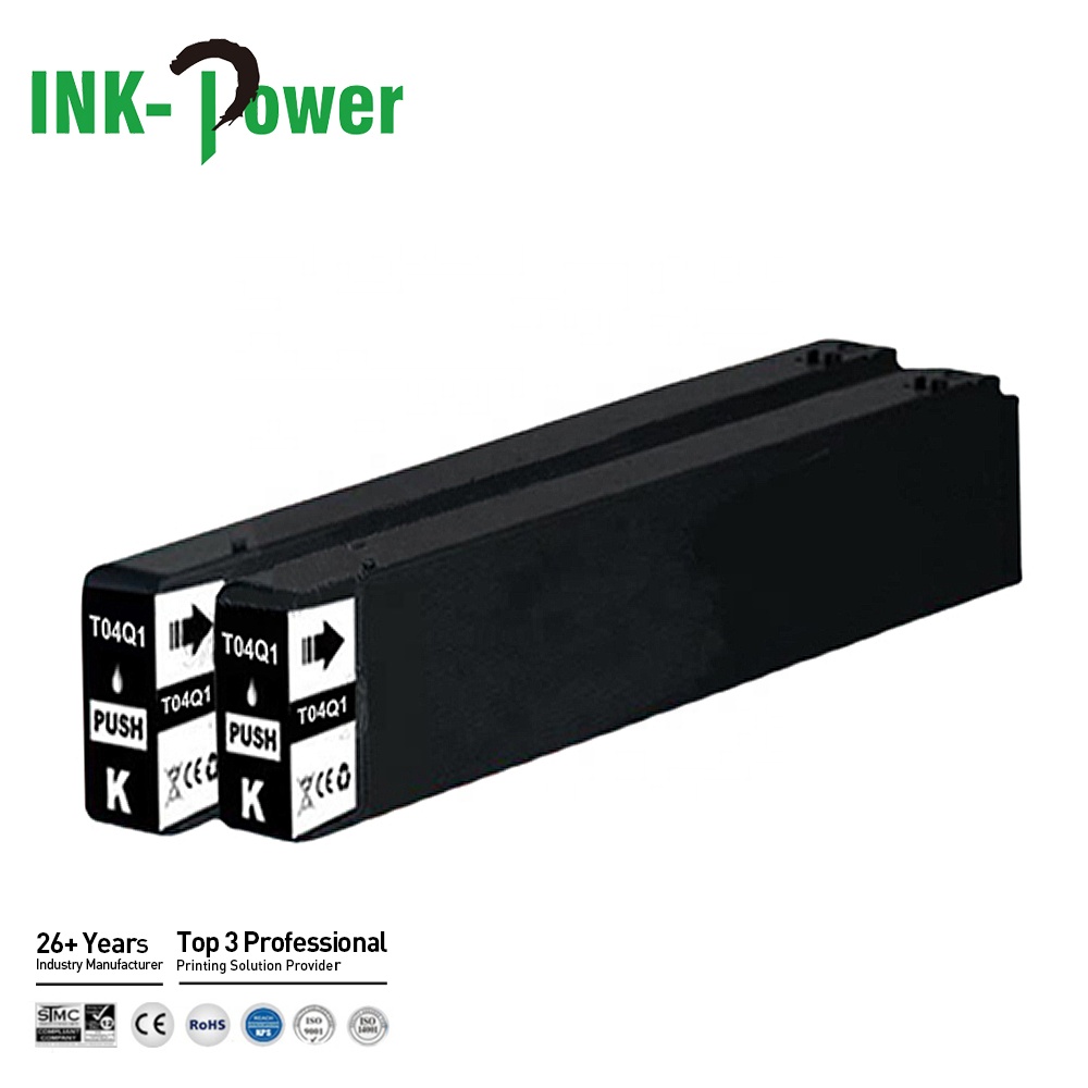 INK-POWER T04Q1 T04Q Premium Black Compatible Inkjet Ink Cartridge for Epson WorkForce Enterprise WF-M20590 WF-M20590F WF-M21000