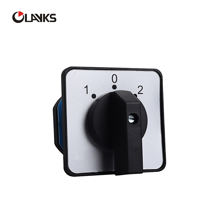 Rotary switch power supply voltage switch bidirectional signal selection manual stop automatic