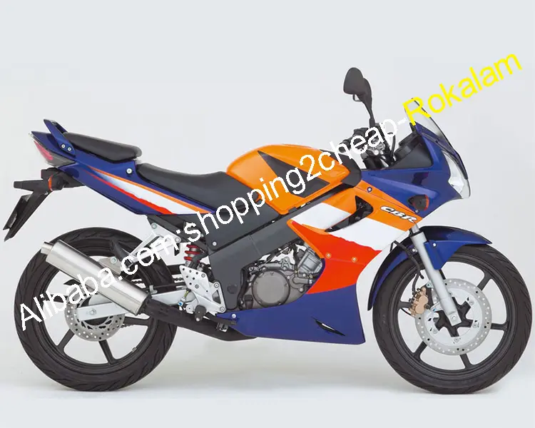 For Honda CBR125R CBR125RR CBR 125R 125RR CBR125 R 2002 2003 2004 2005 2006 Blue Orange White Red Motorcycle Fairing Set