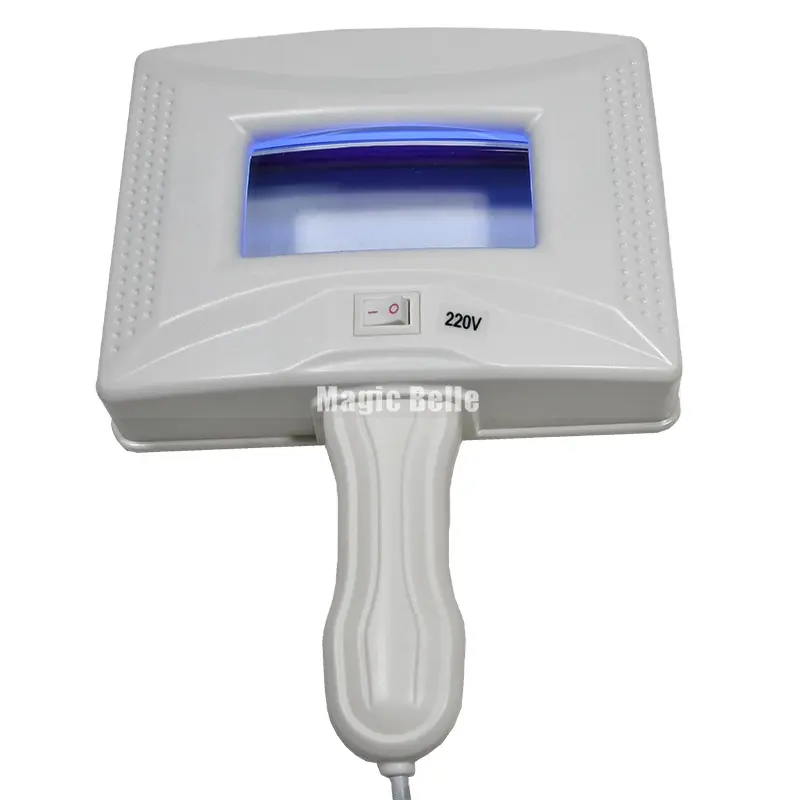 Portable 3d woods lamp facial testing equipment skin analyzer for home use