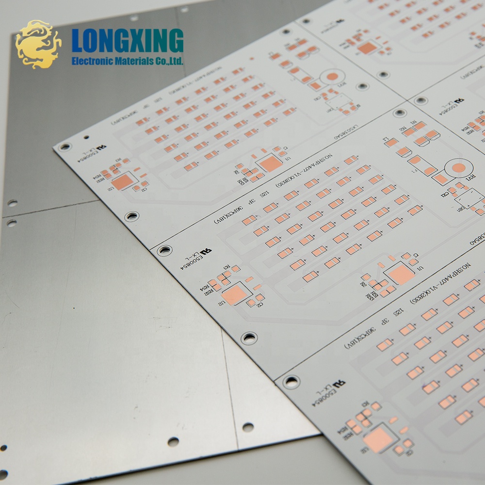 LED light available FR4 copper clad laminate pcb board