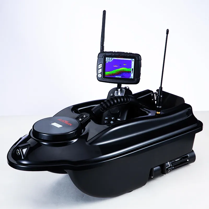 Boatman RC 500meters autopilot GPS sonar fish finder carp fishing bait boat
