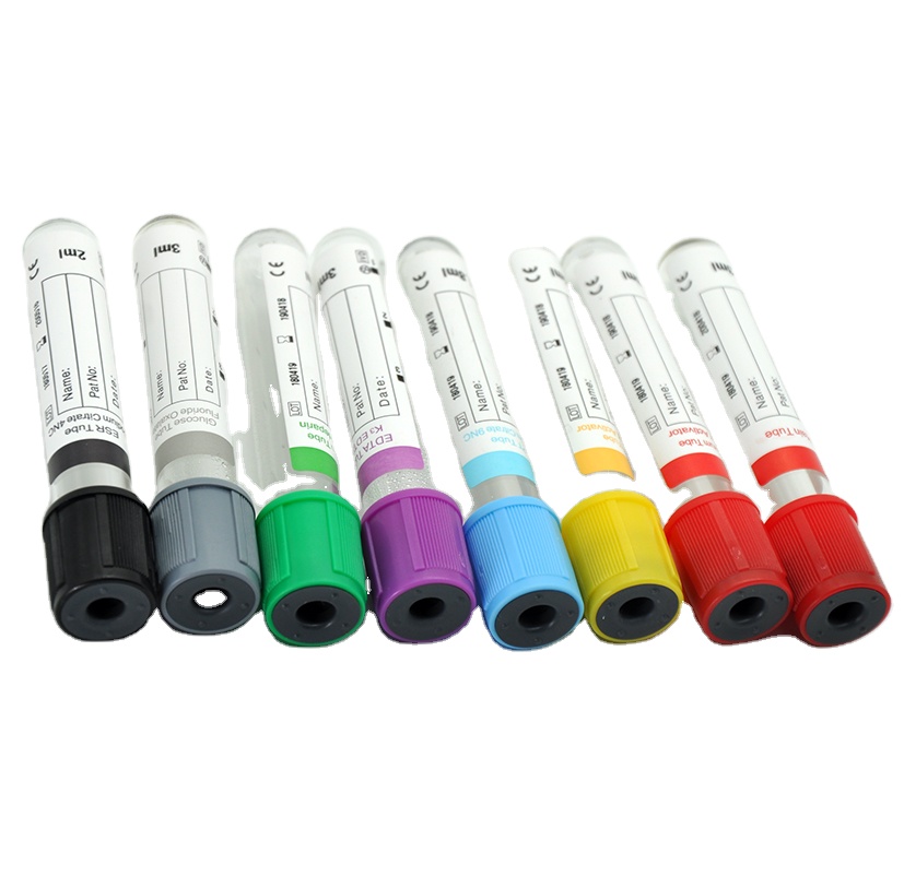 High Quality EDTA K2 K3 Vacuum Blood Collection Tube PET Plastic EDTA Tube for laboratory