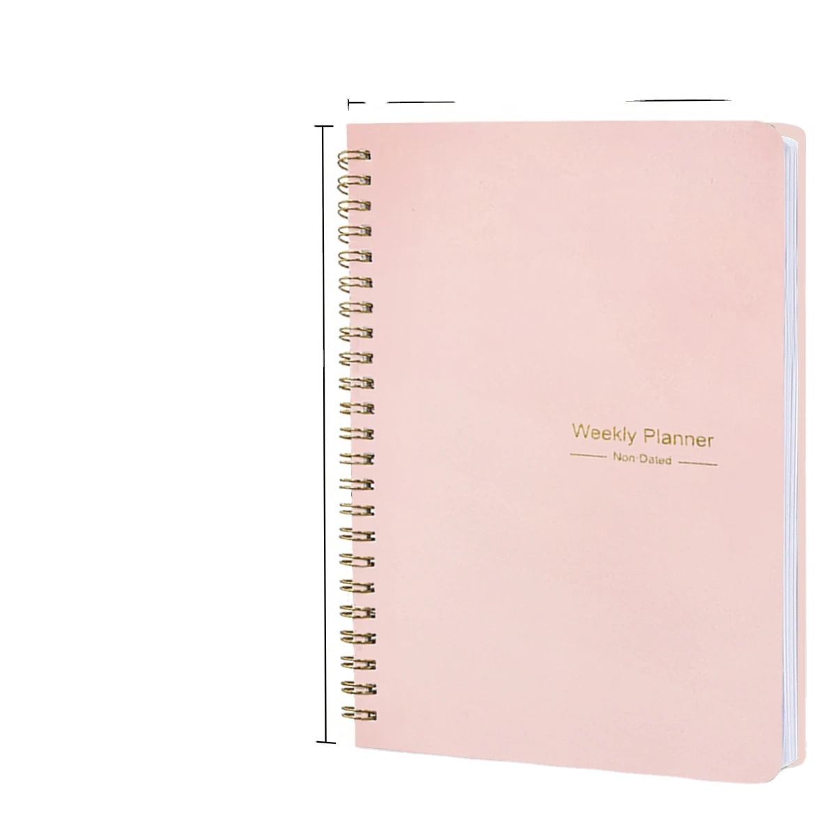 Customised Spiral A5 Promotional 5 Subject Diary Weekly Planner A4 Notebook With Logo