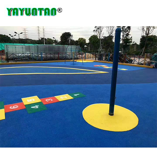 Epdm резиновые гранулы для детей на открытом воздухе Поверхности Настила