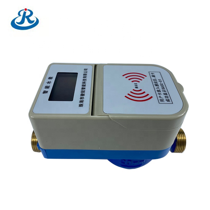 Junrui выгодная цена, высокоэффективный DN20mm латунный IC-карта, предоплата, умный счетчик воды