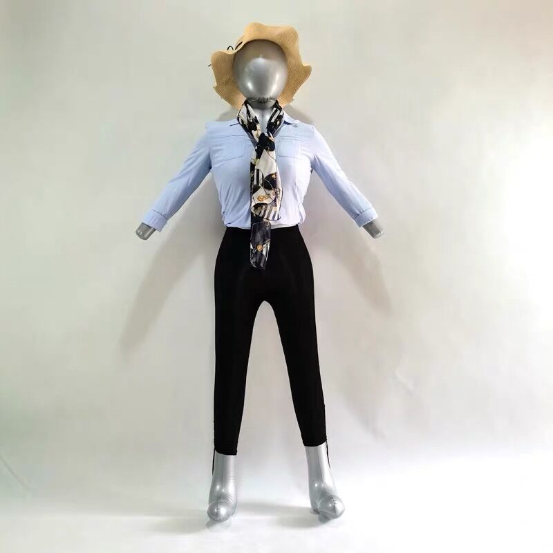 BOYI Custom Inflatable Female Cloth Mannequin Silk Stockings toroso Model,Inflatable maniqui for Half-Length Pants Cloth Headles