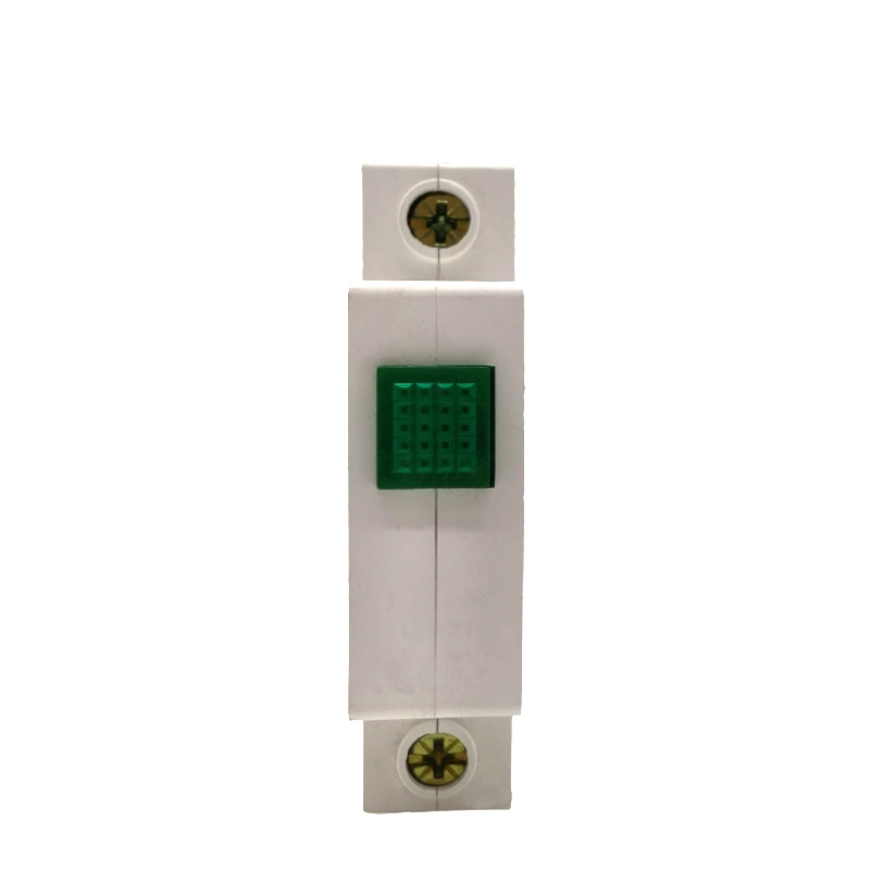 High quality rail mounted C45 modular LED indicator green