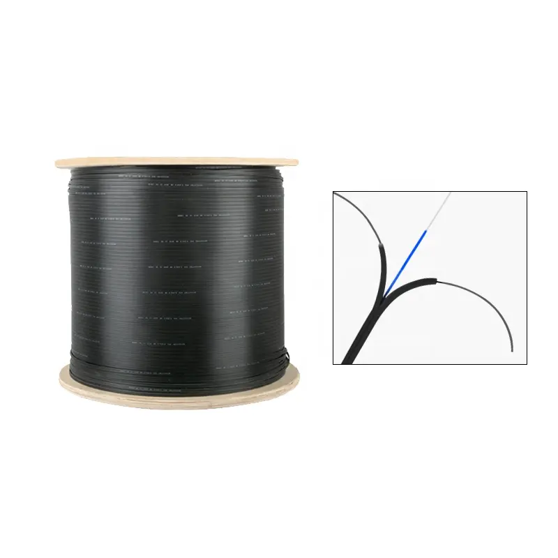 high quality indoor fibra optica para internet fiberhome optical fiber optica para internet anatel drop cable FIBER OPTIC CABLE