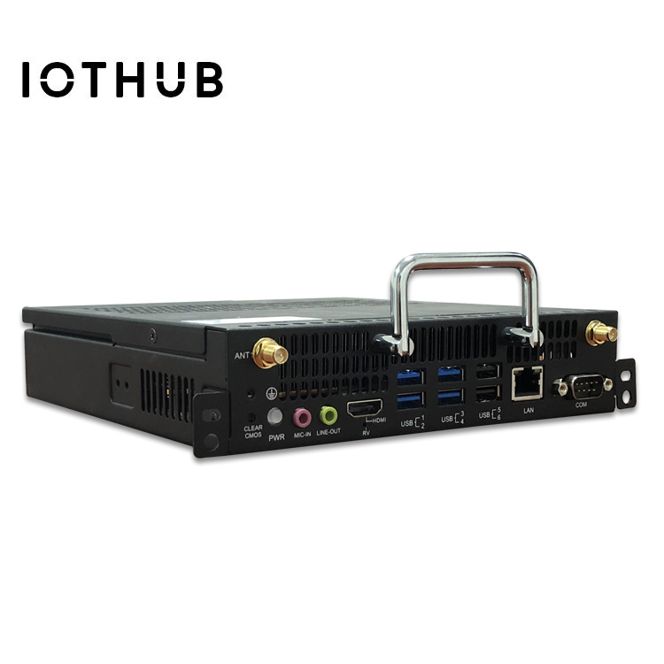 HUSHIDA производитель OPS промышленных Встроенный цифровой signage компьютер ami bios 32 Мбит spi bios