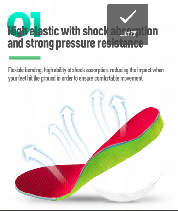iSUN3D Sports protection insole
