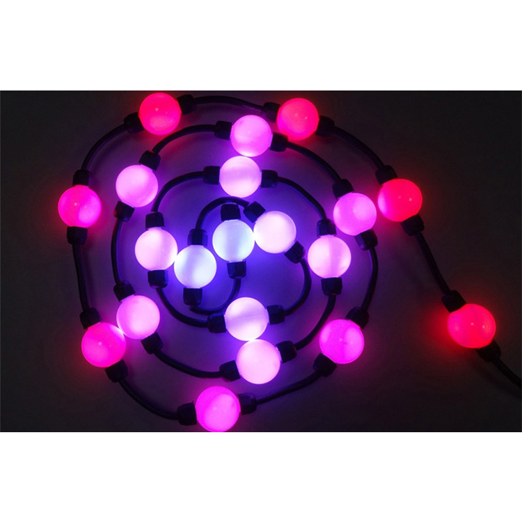 3D шар RGB светодиодная Рождественская гирлянда LED DMX 3D Bal строковая Гирлянда для бара клуба сцены