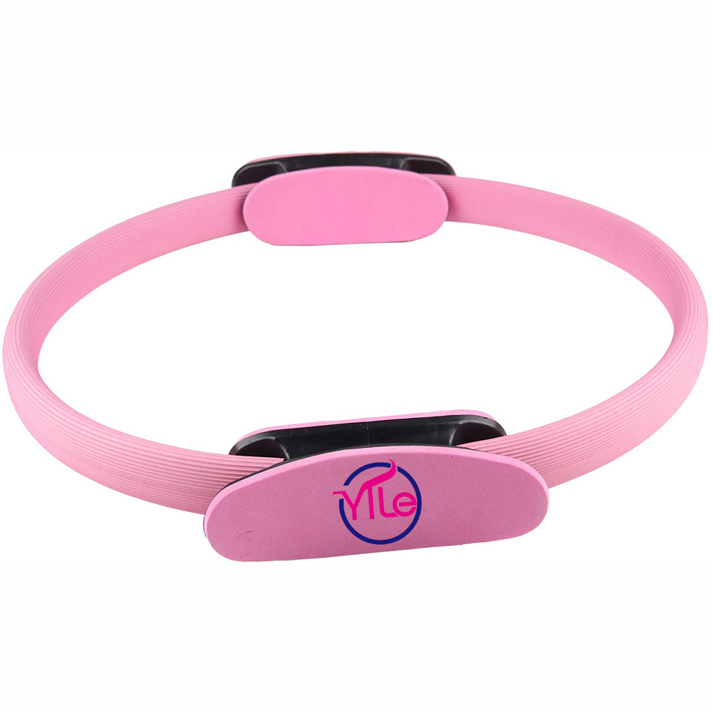 PP magic custom circle fitness training tpe stretch yoga pilates ring with logo