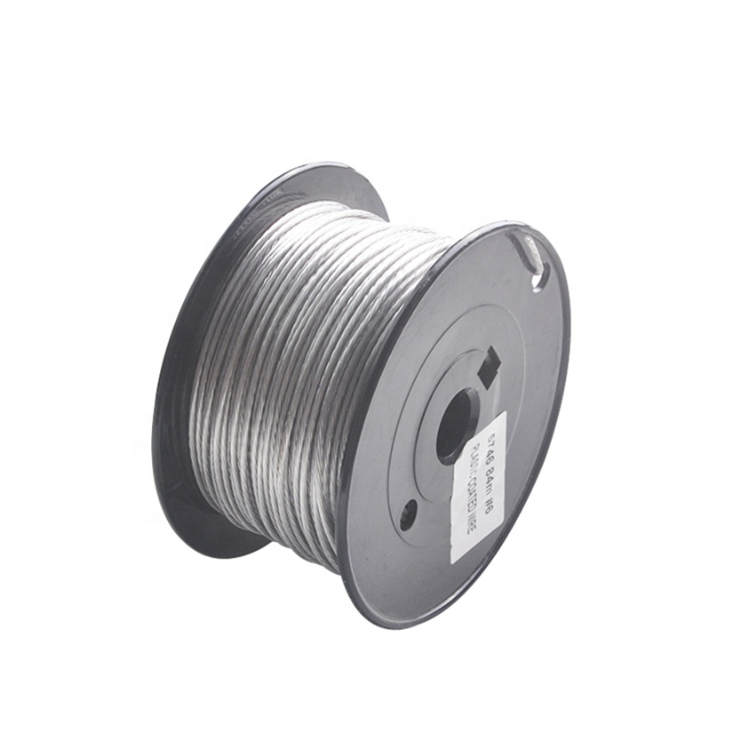 TS-F02#6 820 Cold rolled High carbon Flexible flat steel wire wire 12.2*6.5cm