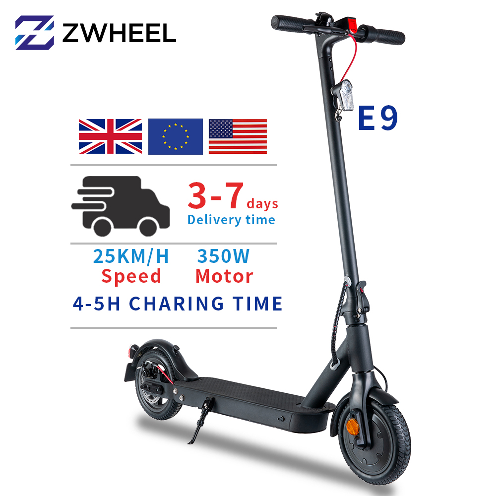 Электрический скутер Zwheel E9 ABE, 36 В, с мотором 350 Вт, 8,5 А · ч