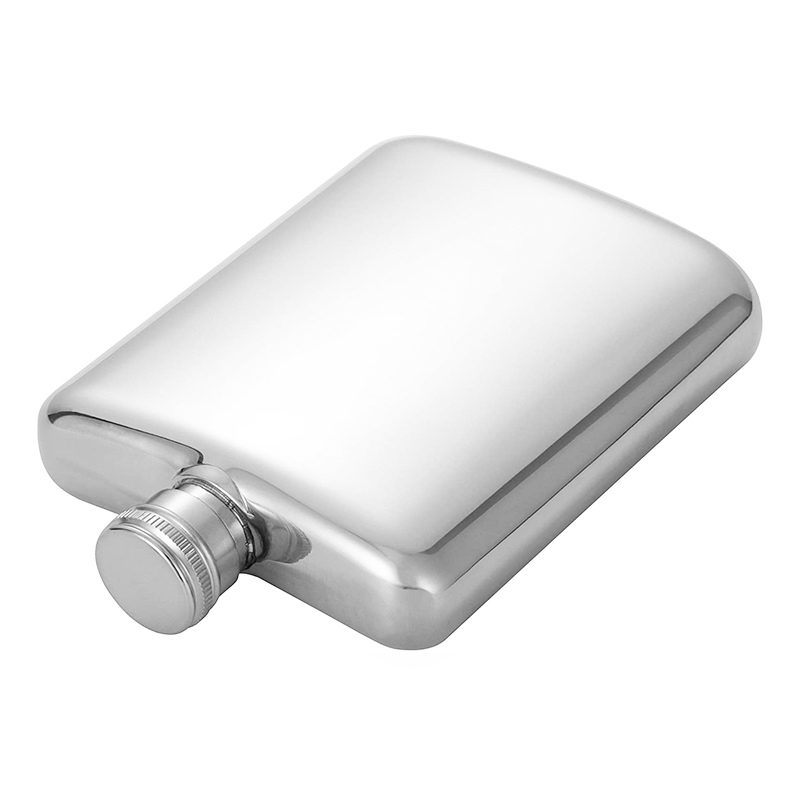 6oz 8oz 10oz portable stainless steel wine pot polished whisky drinking hip flask