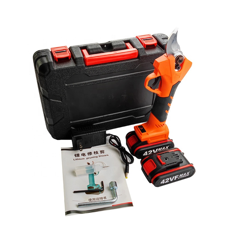 2021 Outdoor Power Tools Cordless Rechargeable Electric Pruner for cutting grapes,pruning flowers