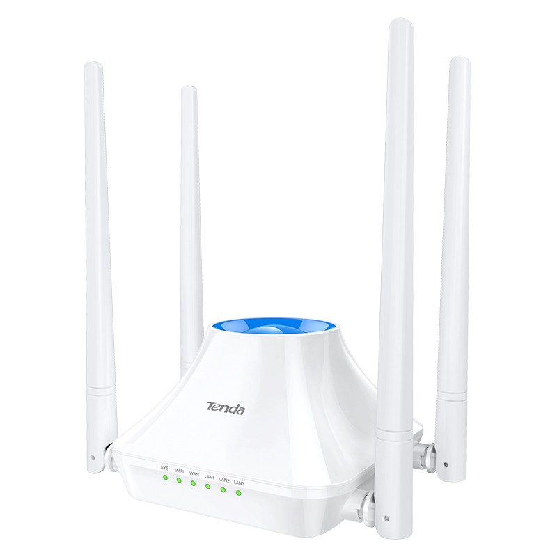 Original Tenda F6 Fast Router 300Mbps 4 Antenna 4 Port English Version WIFI Router