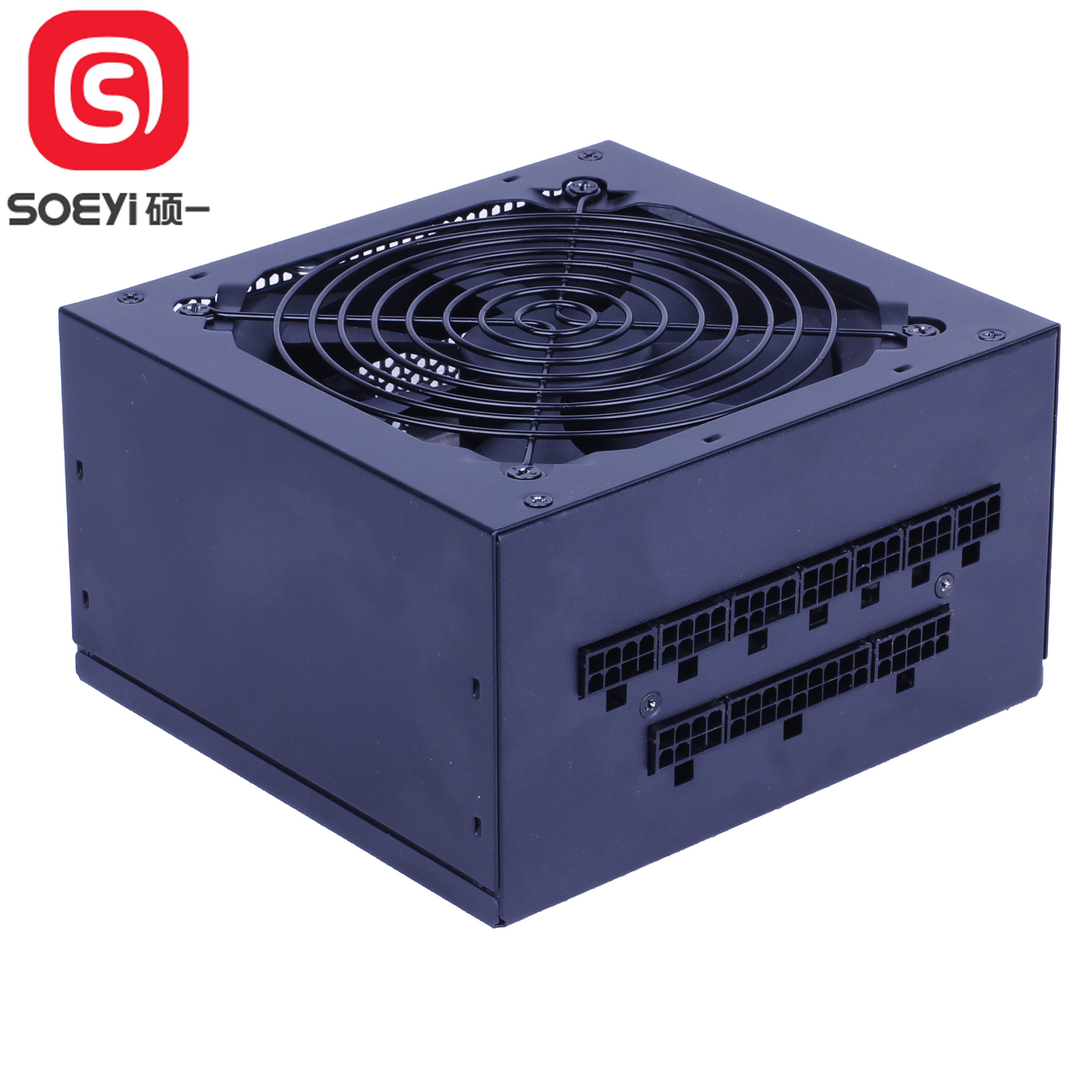 Блок питания 80Plus Atx, полумодульный блок питания 600 Вт, коммутационный блок питания APFC для ПК