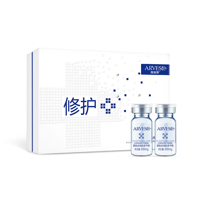 98% pure N-acetyl Semax and Semax lyophilized powder for face skin care