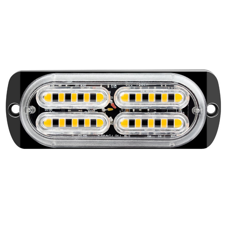 Новый 12v 24v 20smd 4D крышка супер яркий Боковой габаритный фонарь, стробирующий световой сигнал предупредительный сигнал для автомобилей и грузовиков