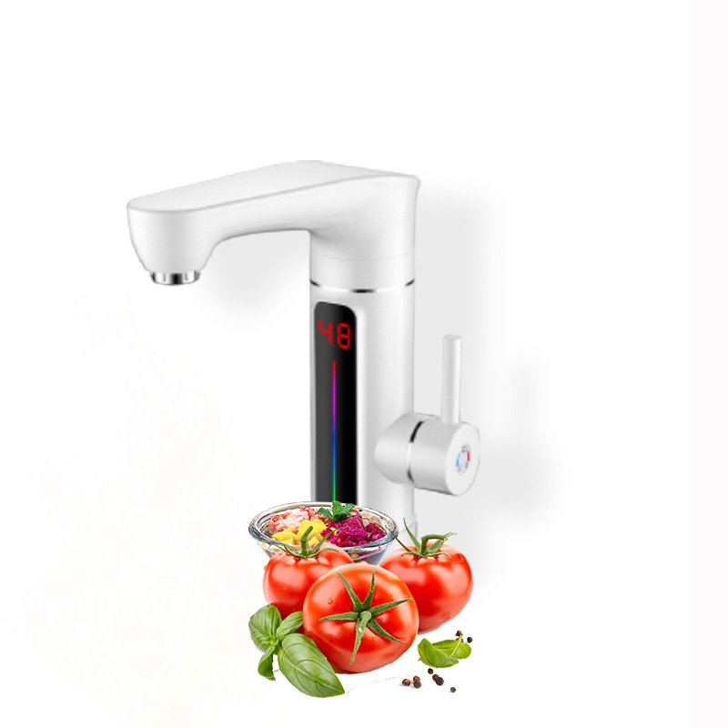 Calentador de agua electrico instantaneo de grifo Instant-heating household kitchen bathroom portable quick-heating kitchen trea