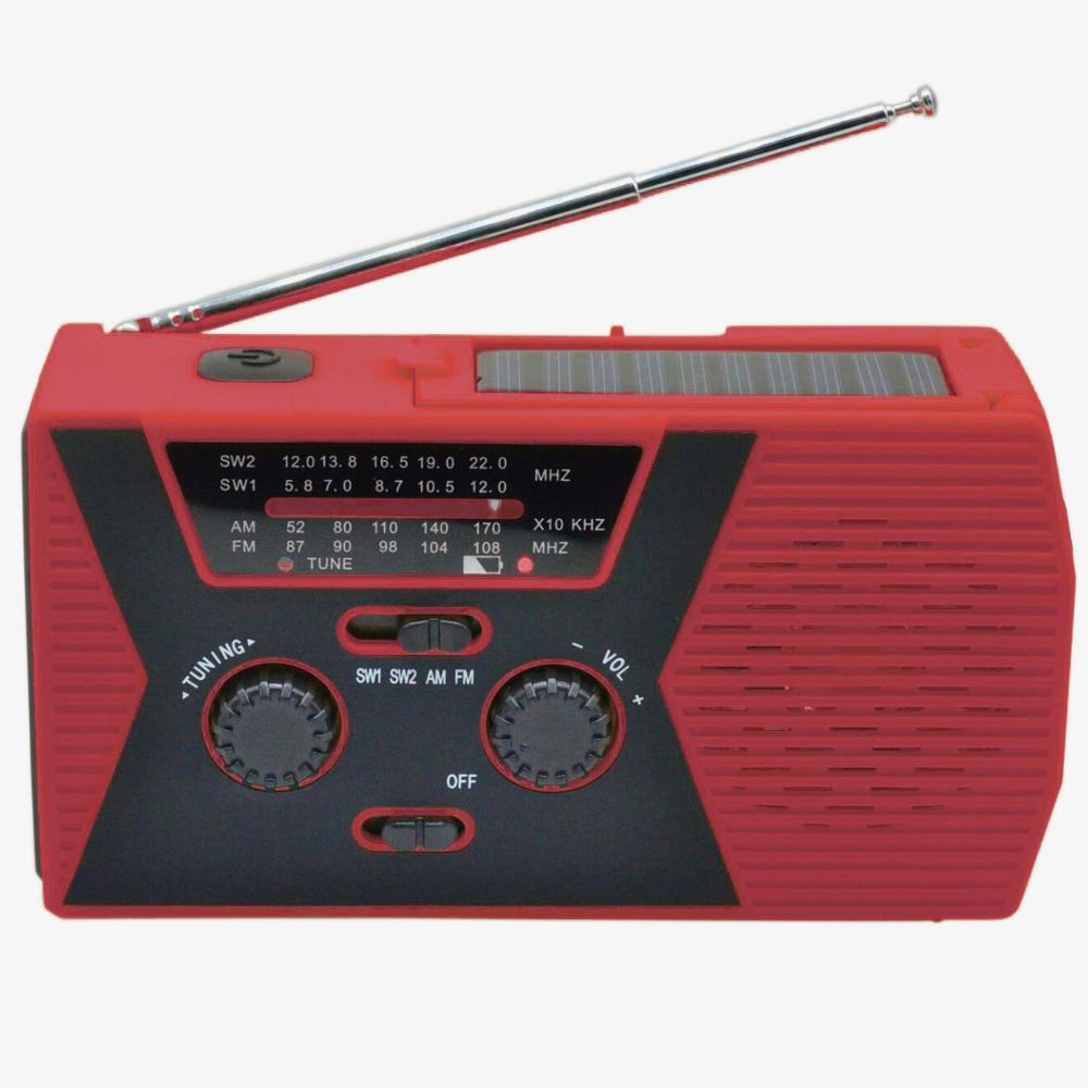 Портативное радио Mini USB + Ручная зарядка FM/ AM/NOAA