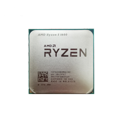 Ryzen 5 1600 R5 1600 3,2 ГГц шестиядерный двенадцать плотность ткани-65 Вт Процессор Количество ядер процессора для AMD YD1600BBM6IAE гнездо AM4
