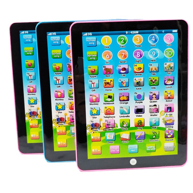 Best Selling Kids Learning Tablet Children Educational Early Reading Gift toy Learning Pad Learning Machine For Kids