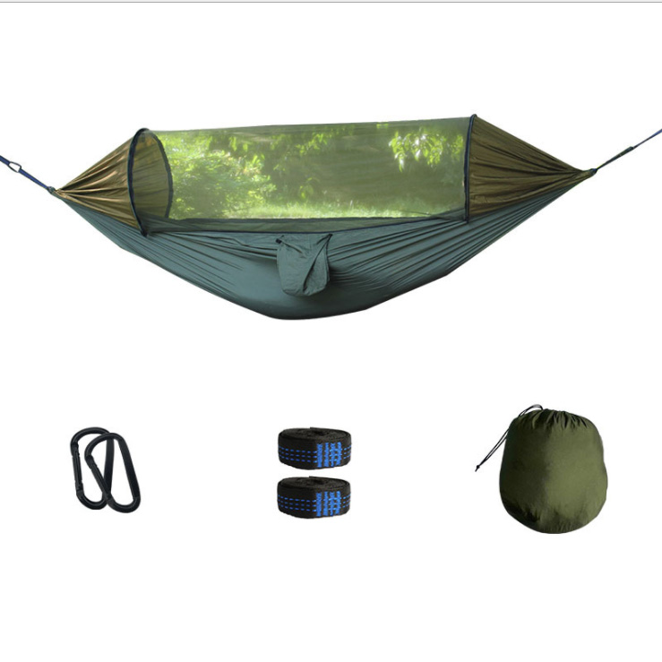 Outdoor portable hammock stand folding camping tent hammock