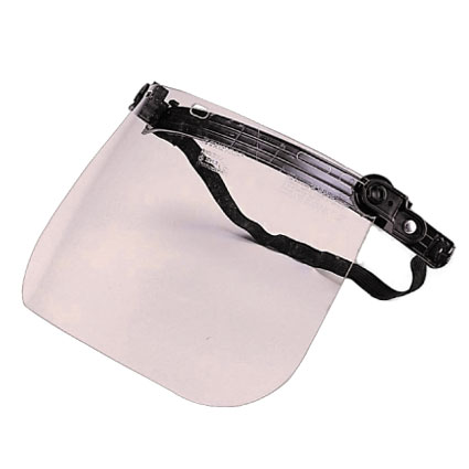 High quality clear visor glasses hat eye shield visor for medical applications or the school laboratory