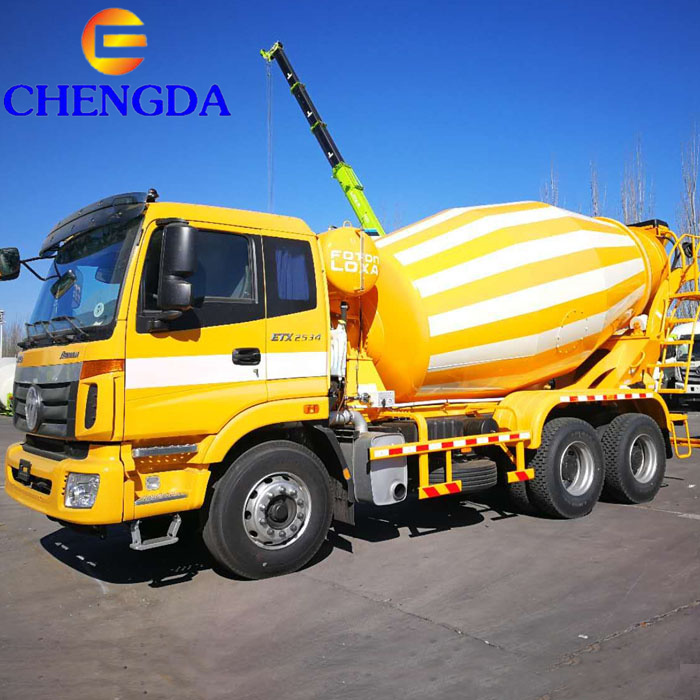 Foton Euro2 6x4 china brand new used cement mixer truck