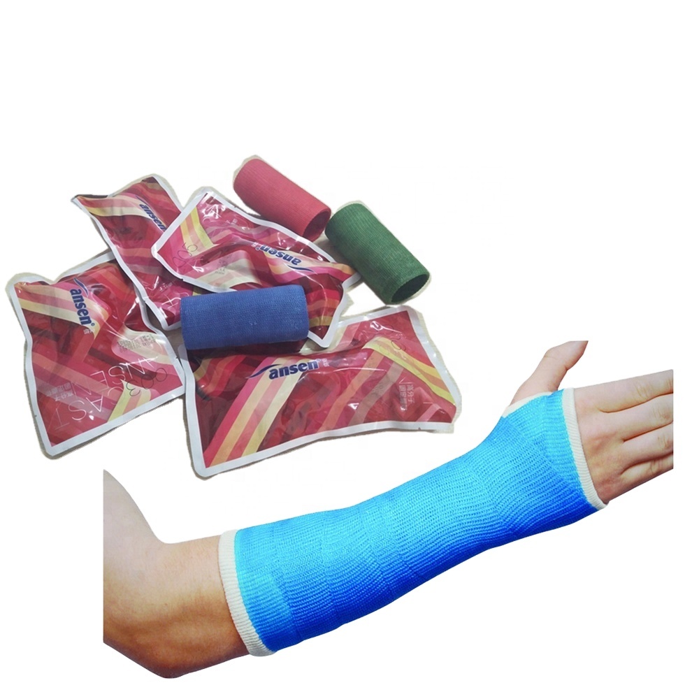 protective equipments crepe bandage Surgical Fiberglass Casting Bandage For Fracture-2 inch*360cm