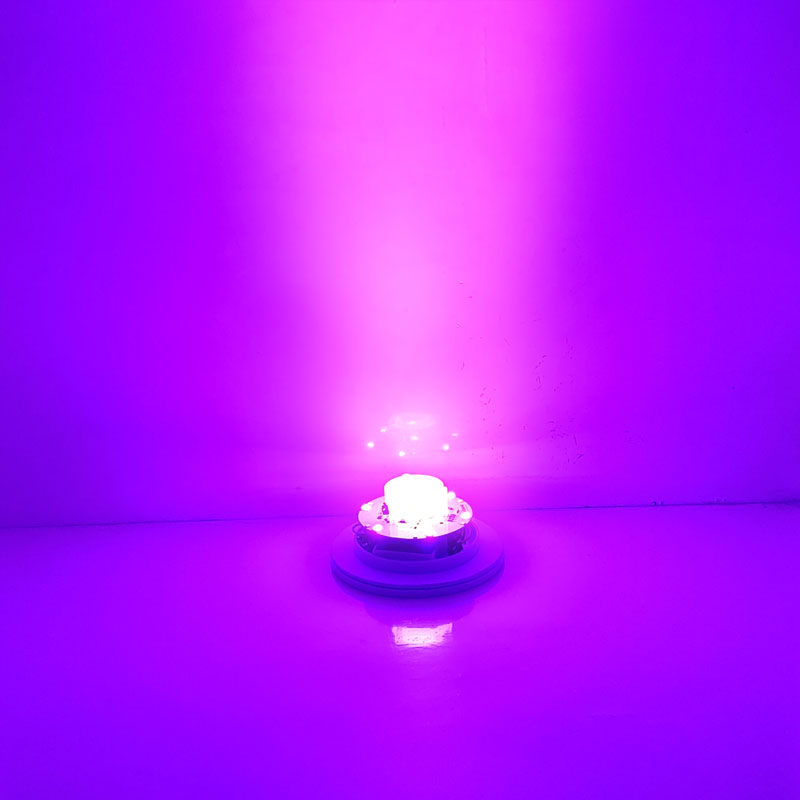 Battery Powered 16 Colors LED Dome Mood Light Base Under Table Lighting For Weddings