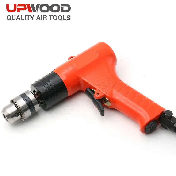 UW-D238R 3/8" Pneumatic Air Drill, 1800rpm CW/CCW Reversible Variable Speed Drilling Tool