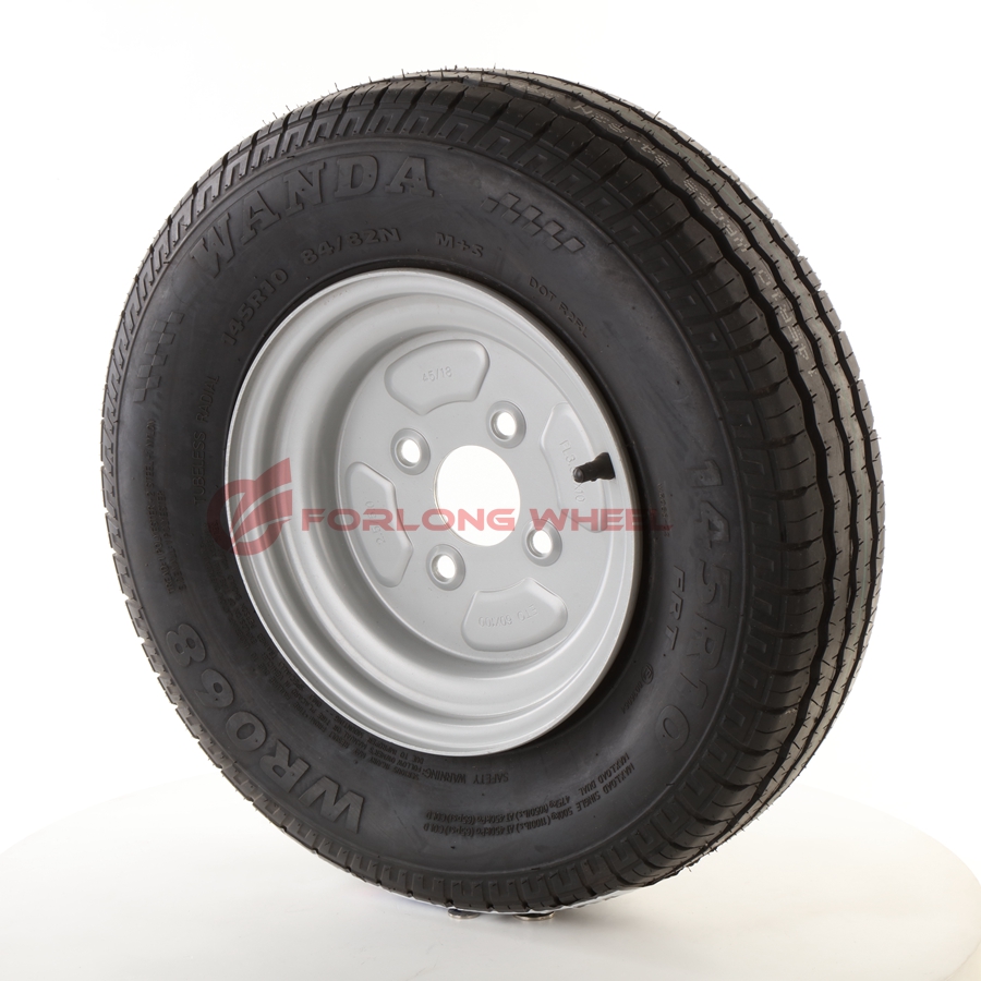 Полные колеса прицепа 145R10 + 3,50x10 4/60x100 ET0