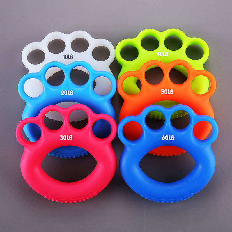Hot selling silicone hand grip ring hand gripper silicone hand grip