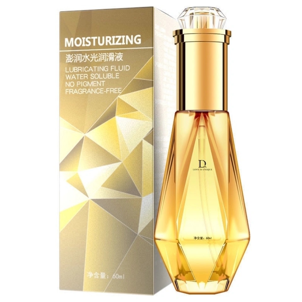 Duai Luxury Golden Bottle Personal Lubricant Jelly Lubricantes Personales
