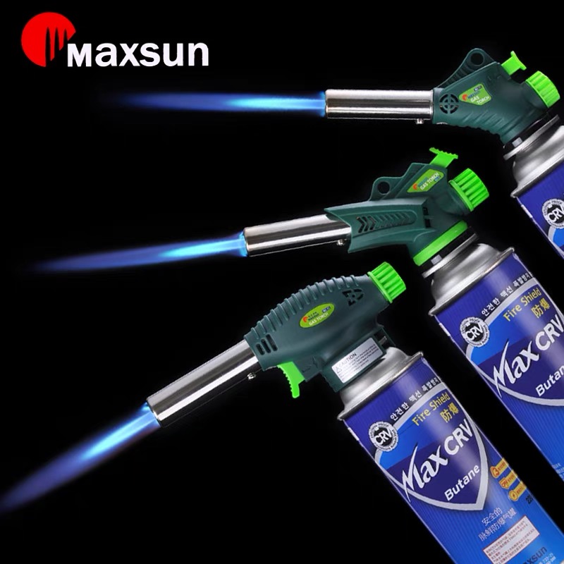 High Quality butane Gas Torch 360 degree swivels hand held butane gas welding torch burnerMultiple Function Flame Gun Gas Torch