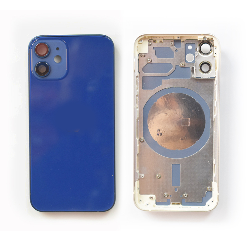 Задняя крышка для мобильного телефона iPhone 12 для замены батареи задняя крышка для iPhone 12 задняя крышка с логотипом с частями