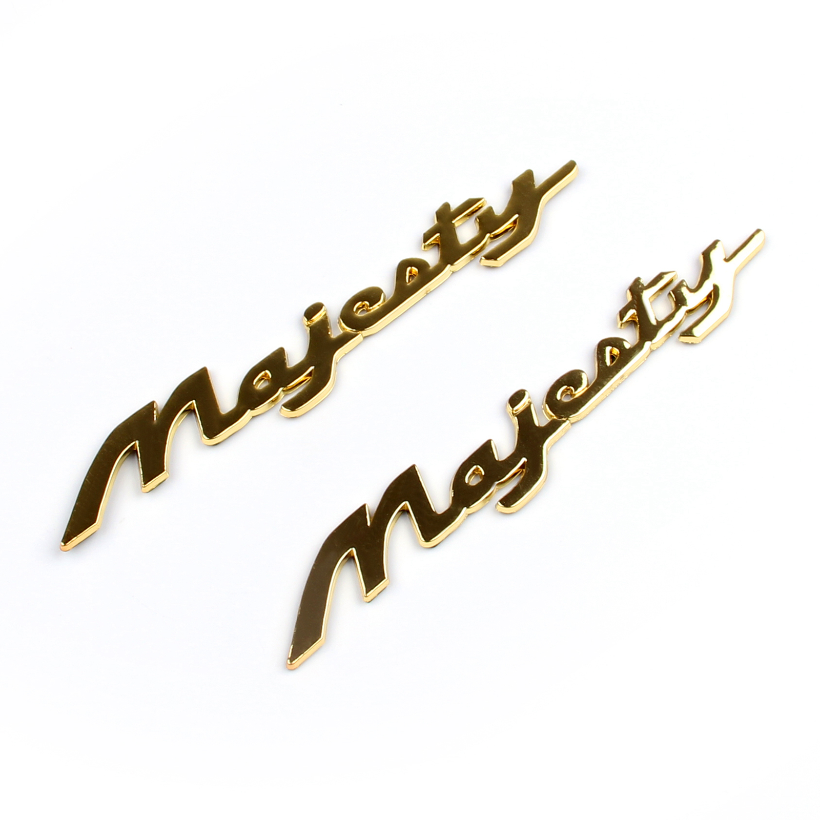 Areyourshop Золотая наклейка на бензобак значок эмблема для серии мотоциклов Yamaha Majesty
