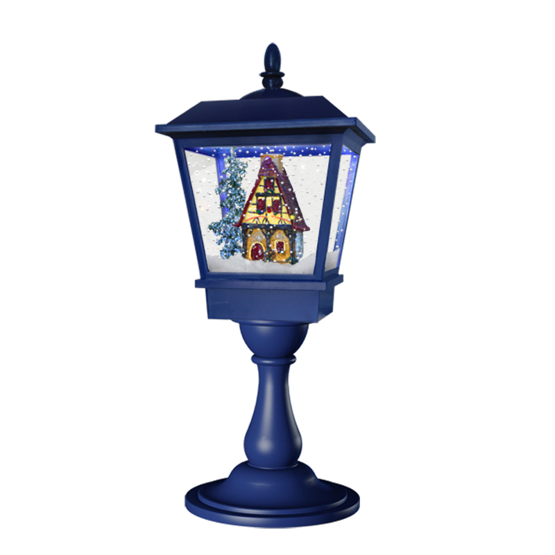Christmas LED Lamp with Music and Snowing, Christmas Birthday Gifts for Kids