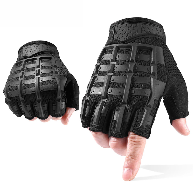 military gloves tactical half finger,military police tactical gloves,rubber knuckle tactical gloves sports gym training cycling