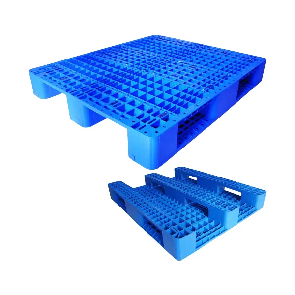 Cheap Industrial Heavy Duty Logistics euro durable 4way entry standard size  racking grid moistureproof plastic pallet for sales